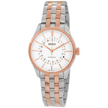 ميدو، ساعة بيلونا II أوتوماتيكية للرجال بمينا فضي