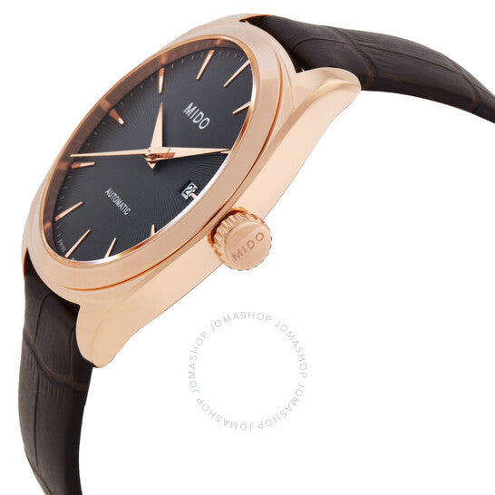 ميدو، ساعة بيلونا رويال أوتوماتيكية للرجال بمينا رمادي