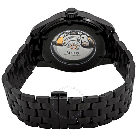 Mido, Belluna Sunray Automatic Black Dial Men's Watch MIDO-