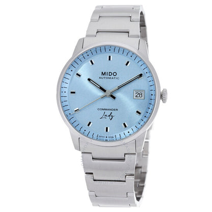 ميدو، ساعة كوماندر أوتوماتيكية بمينا زرقاء للسيدات