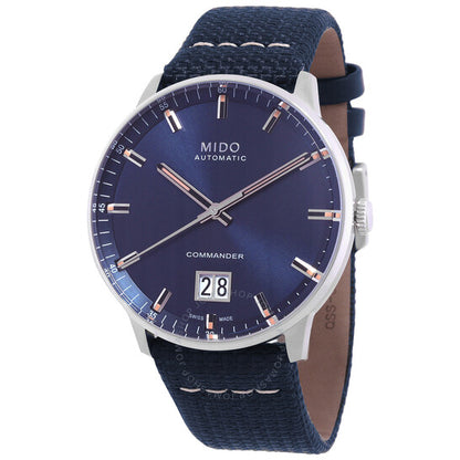 Mido, Commander Automatic Blue Dial Men's Watch