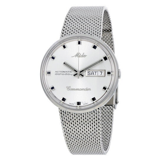 Mido, Commander I Automatic Silver Dial Men's Watch