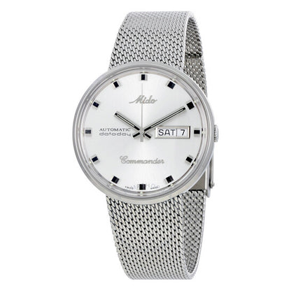 Mido, Commander I Automatic Silver Dial Men's Watch