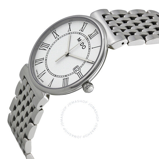 Mido, Dorada White Dial Stainless Steel Men's Watch