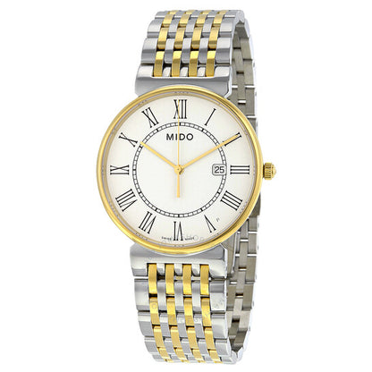 Mido, Dorada White Dial Two-tone Men's Watch M009.610.22.013.00