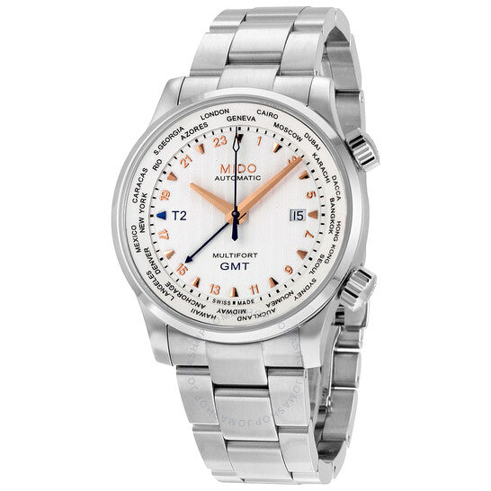 Mido, GMT Automatic Silver Dial Men's Watch M005.929.11.031.00