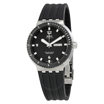 Mido, Helium Valve Automatic Black Dial Men's Watch
