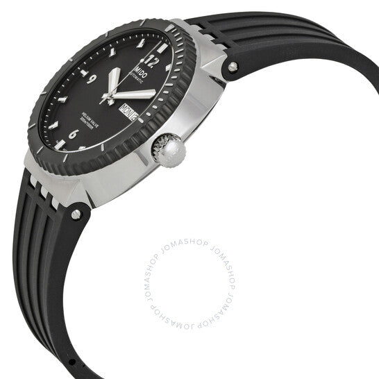 Mido, Helium Valve Automatic Black Dial Men's Watch