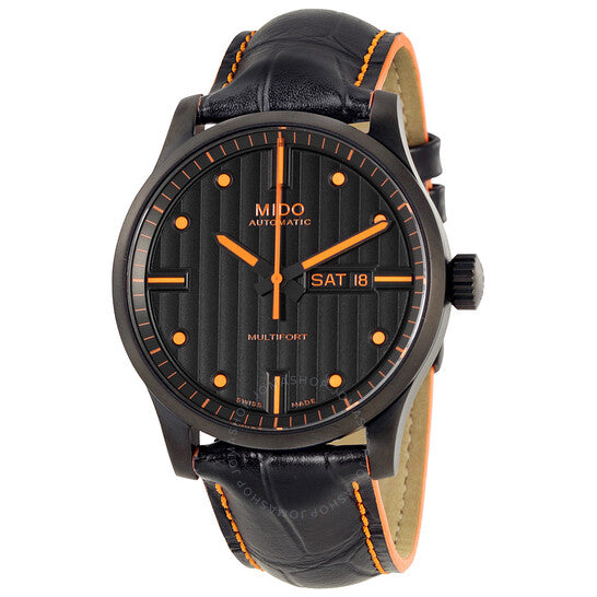 Mido, Multifort Automatic Black Dial Men's Watch