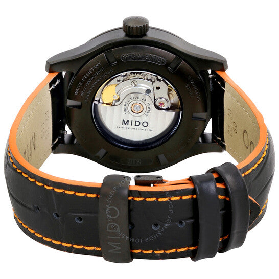 Mido, Multifort Automatic Black Dial Men's Watch