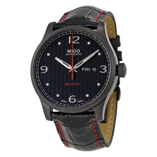 Mido, Multifort Automatic Black Dial Men's Watch M005.430.37.050.80