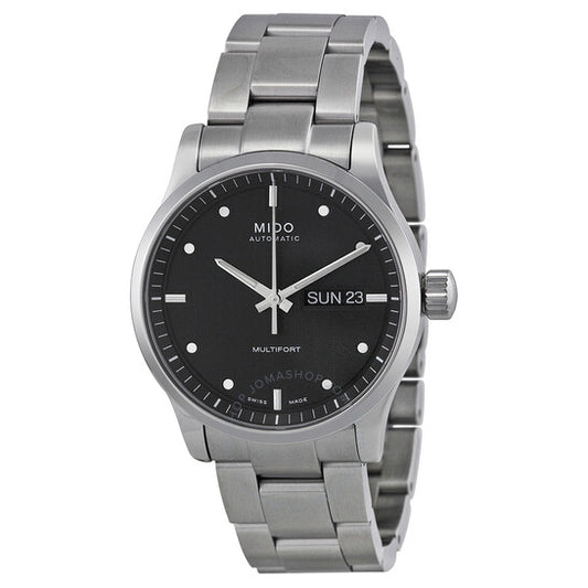 Mido, Multifort Automatic Black Dial Men's Watch