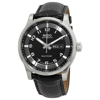 Mido, Multifort Automatic Black Dial Men's Watch