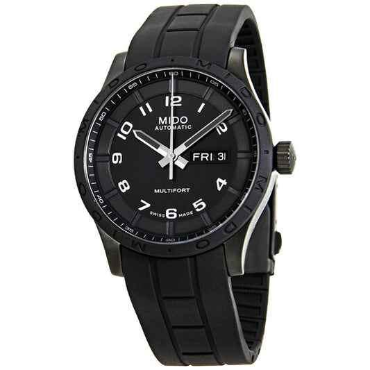Mido, Multifort Automatic Black Dial Men's Watch M018.430.37.052.80