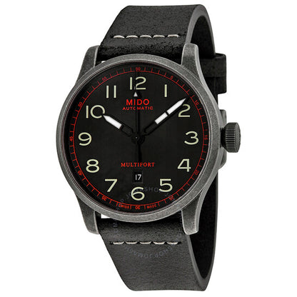 Mido, Multifort Automatic Black Dial Men's Watch M032.607.36.050.09