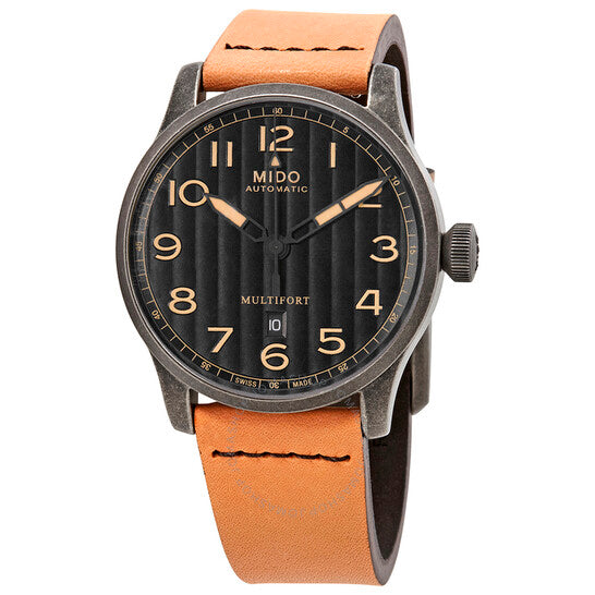 Mido, Multifort Automatic Black Dial Men's Watch M032.607.36.050.99