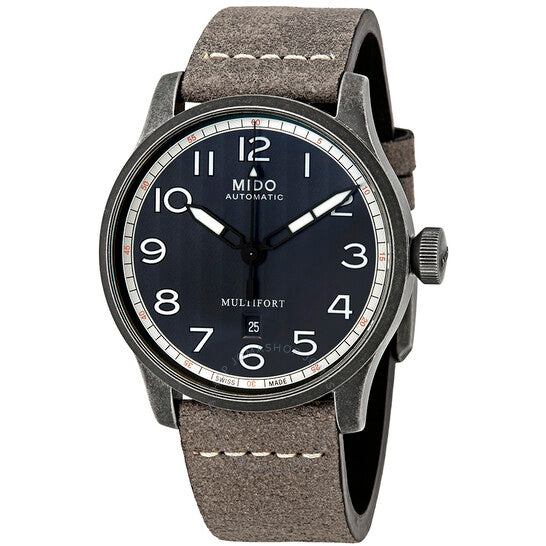 Mido, Multifort Automatic Black Dial Men's Watch