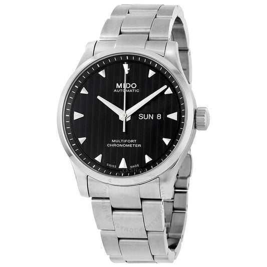 Mido, Multifort Automatic Black Dial Watch M005.431.11.441.00