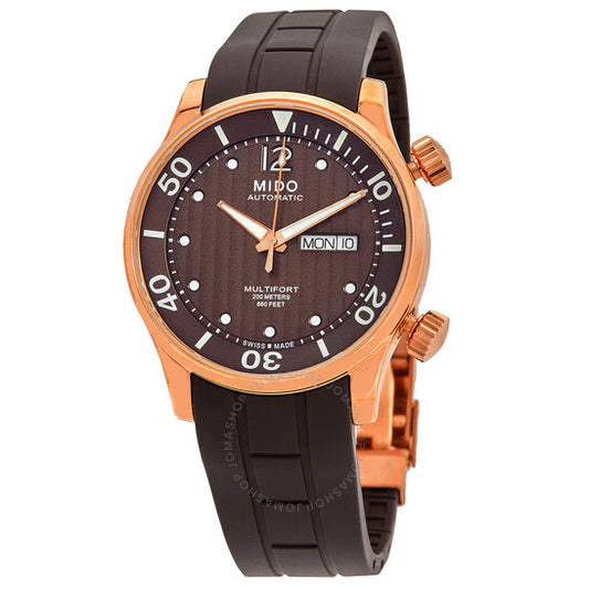 Mido, Multifort Automatic Brown Dial Men's Watch