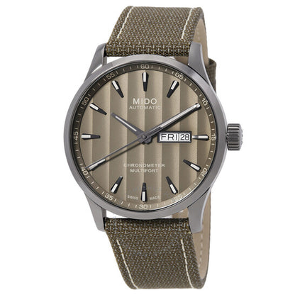 Mido, Multifort Automatic Chronometer Grey Dial Men's Watch