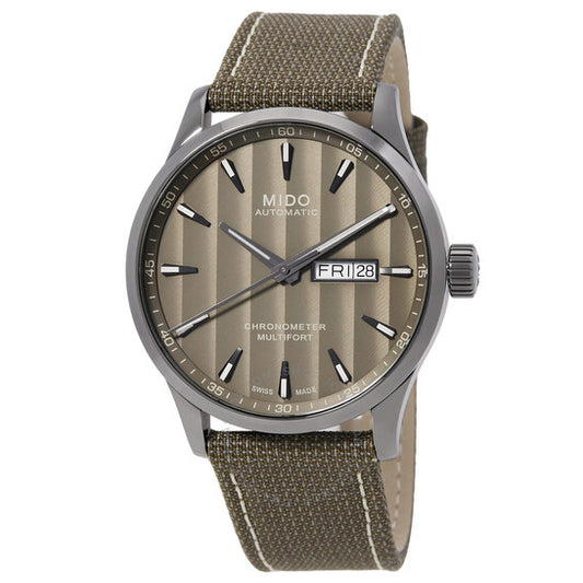 Mido, Multifort Automatic Chronometer Grey Dial Men's Watch