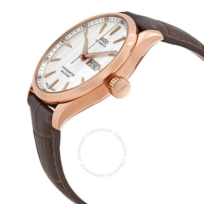 Mido, Multifort Automatic White Dial Men's Watch