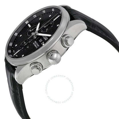 Mido, Multifort Black Dial Black Leather Men's Watch