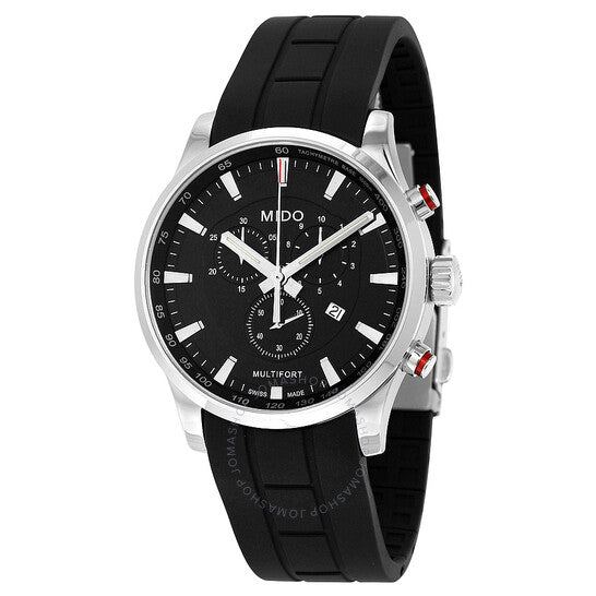 Mido, Multifort Chronograph Black Dial Men's Watch