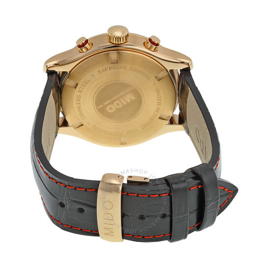 Mido, Multifort Chronograph Black Dial Men's Watch