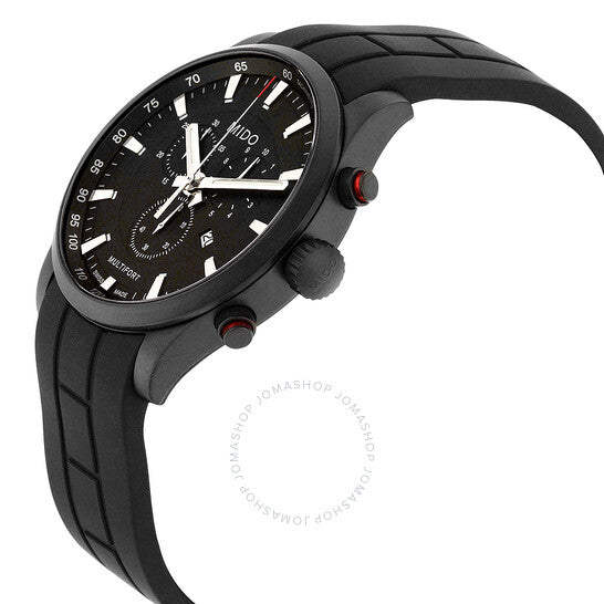 Mido, Multifort Chronograph Black Dial Men's Watch