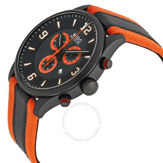 Mido, Multifort Chronograph Black Dial Men's Watch M005.417.36.050.70