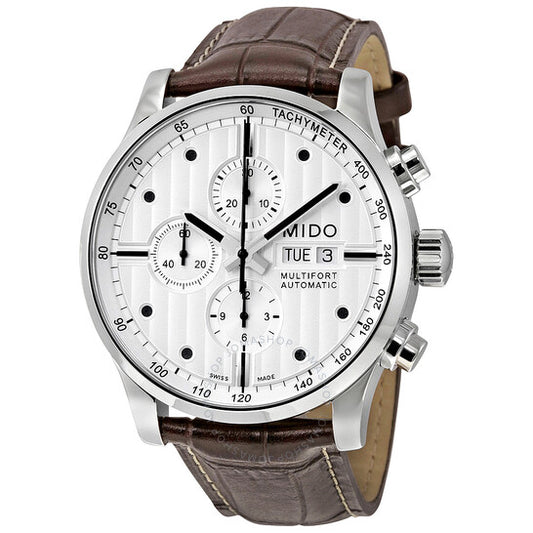 Mido, Multifort Chronograph Grey Dial Men's Watch