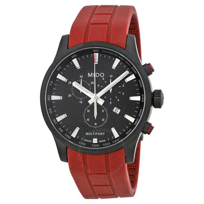 Mido, Multifort Chronograph Black Dial Men's Watch