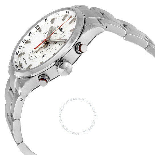 Mido, Multifort Chronograph Silver Dial Men's Watch