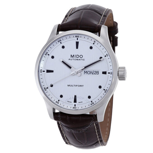 Mido, Multifort M Automatic Silver Dial Men's Watch