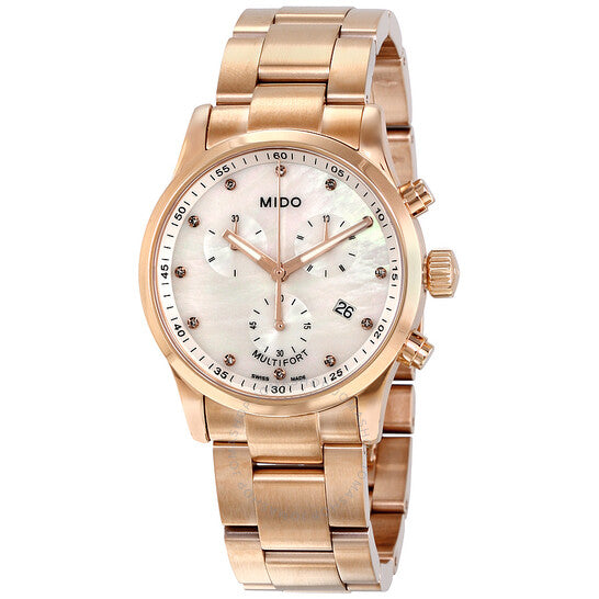 Mido, Multifort Mother of Pearl Dial Ladies Watch