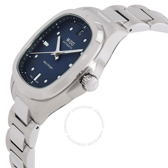 ميدو، ساعة مولتيفورت تي في أوتوماتيكية بمينا زرقاء