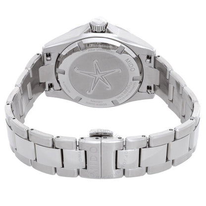 ميدو، ساعة أوشن ستار أوتوماتيكية للسيدات بمينا أسود