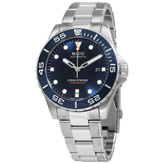 Mido, Ocean Star Automatic Chronometer Blue Dial Men's Watch