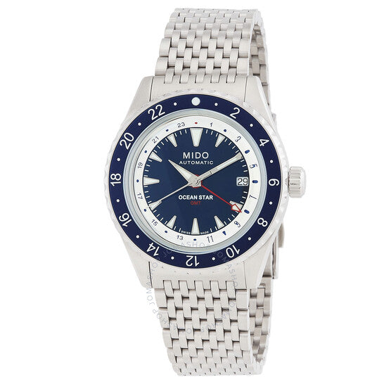 Mido, Ocean Star GMT Automatic Blue Dial Men's Watch