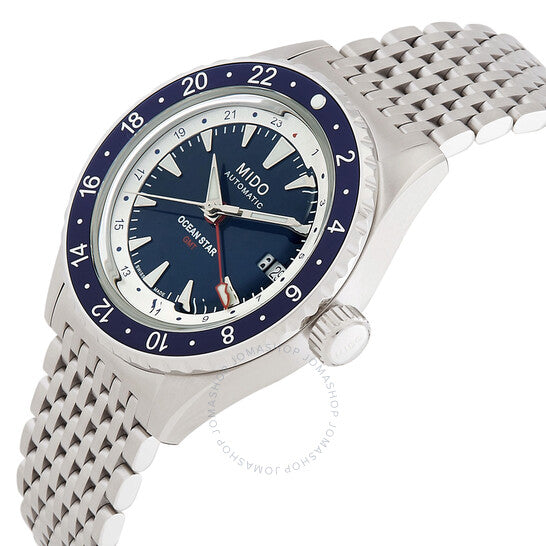 Mido, Ocean Star GMT Automatic Blue Dial Men's Watch