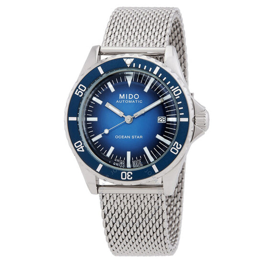 Mido, Ocean Star Tribute Special Edition Automatic Blue Dial Men's Watch