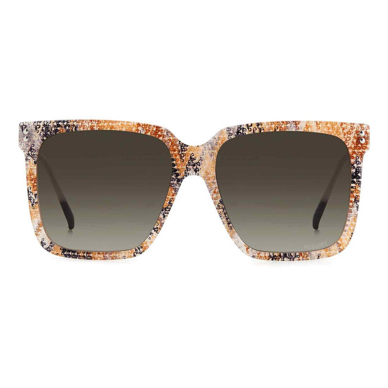 Brown Shaded Square Ladies Sunglasses