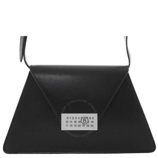 MM6, Numeric Logo Leather Crossbody Bag