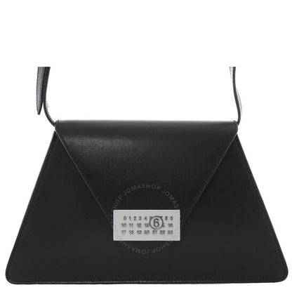 MM6, Numeric Logo Leather Crossbody Bag