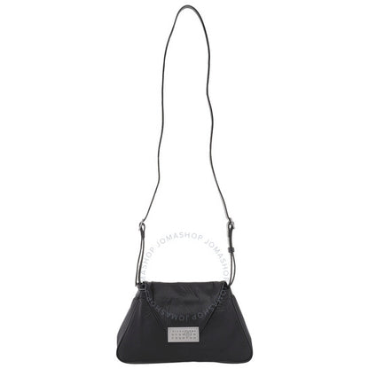 MM6, Numeric Puffed Crinkled Minimal Shoulder Bag