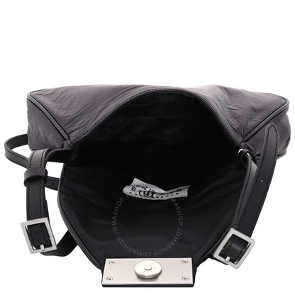 MM6, Numeric Puffed Crinkled Minimal Shoulder Bag