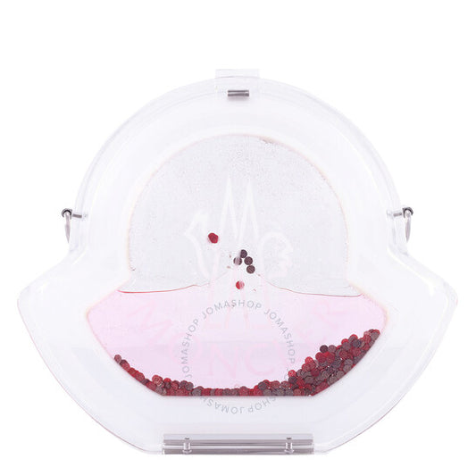 Moncler, Ladies COQ Transparent Logo Crossbody Bag