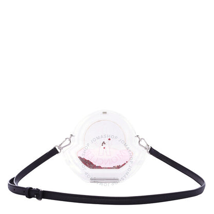 Moncler, Ladies COQ Transparent Logo Crossbody Bag