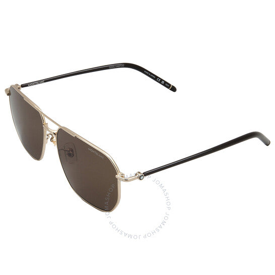 نظارة شمسية رجالية من مونت بلانك، بني، نافيجيتور